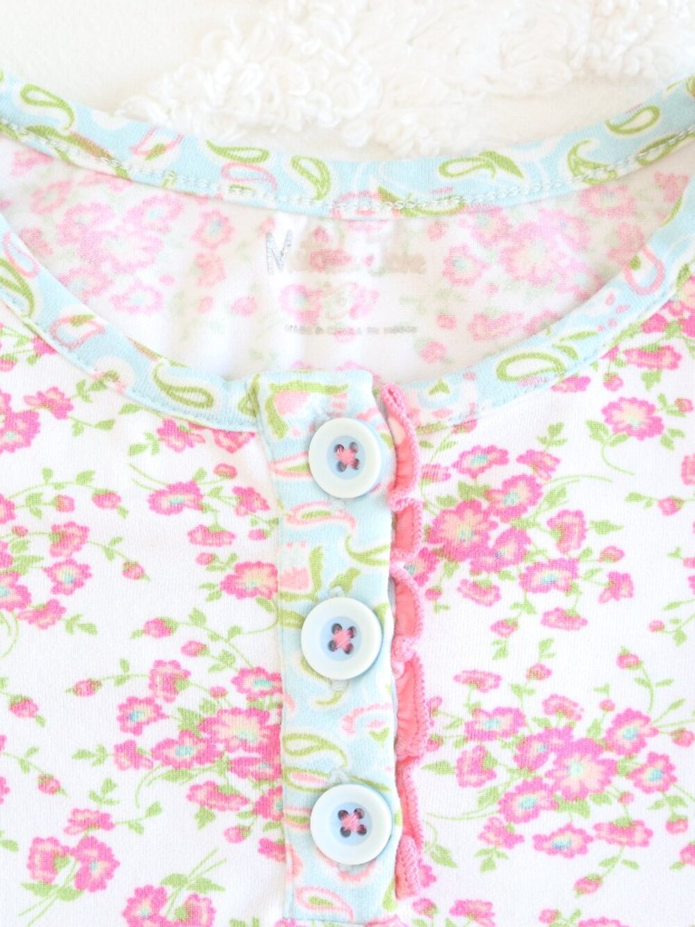 Matilda Jane | Bed Head In For The Night Paisley Floral Ruffle PJ Set Bundle Lot - Picture 9 of 16